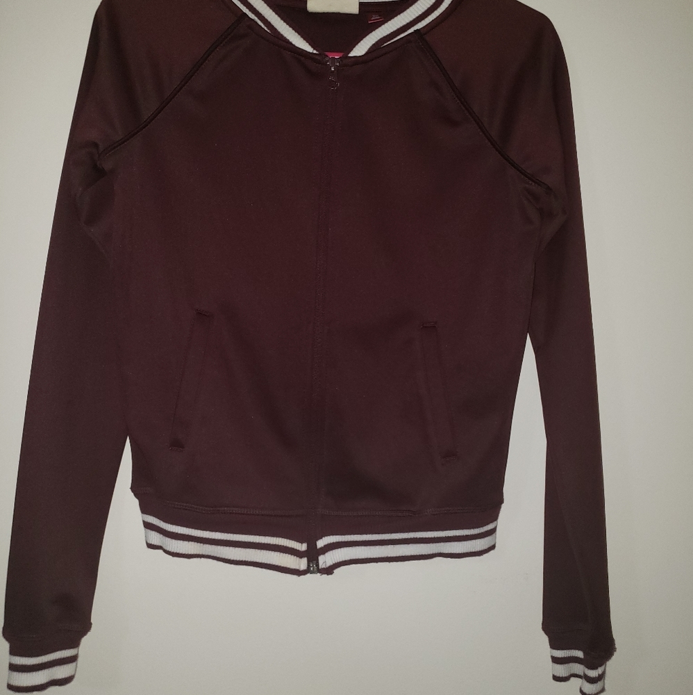 Burgundy jacket